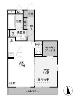 【間取り】 | レジデンスアケボノ