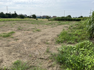 【外観】 | 太田市押切町　農地② | 北西からの写真