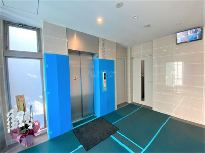 【ロビー】 | MBC RESIDENCE | エレベーターは防犯カメラが付いているので、安心です♪