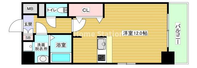 【間取り】 | エスリード福島リバーフロント