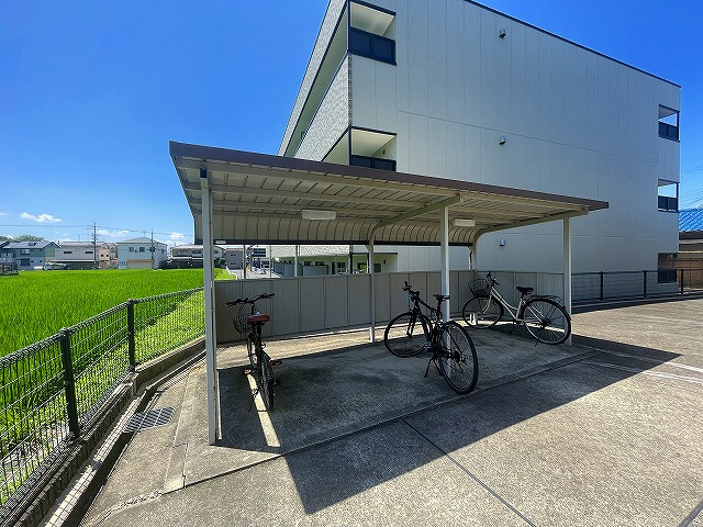 サンレオーネのその他共用部分|駐輪スペースです