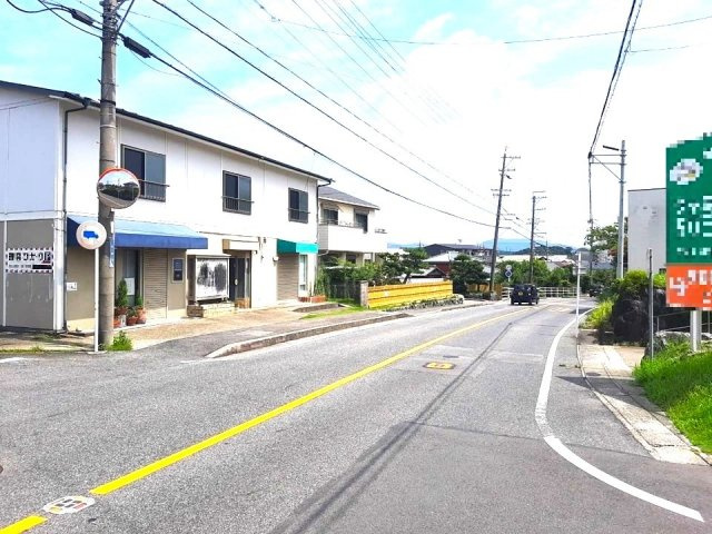 長久手市打越土地の前面道路含む現地写真