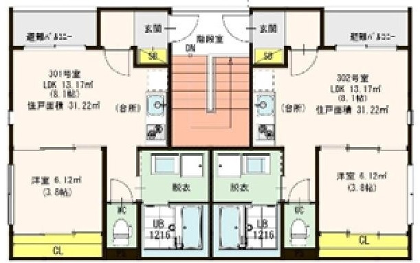 【間取り】