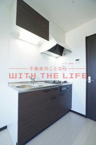 Ｓｏｕ．ｌｅａｆ（サウスリーフ）久留米大前【キャッシュバック対象物件】のキッチン|キッチンでお料理をお楽しみください