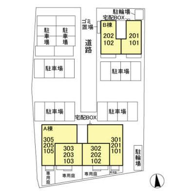 【区画図】 | ドルフ文京 A