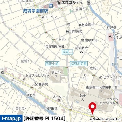 【地図】 | レッドフラッツ成城