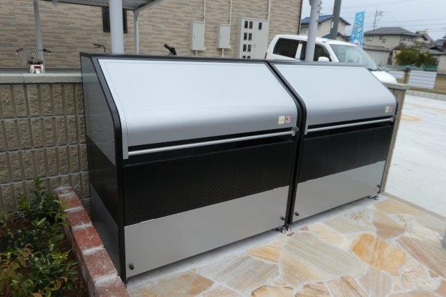 倉敷市白楽町のアパートのその他共用部分|敷地内専用ゴミステーション