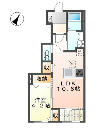 ルピナシオンの間取り
