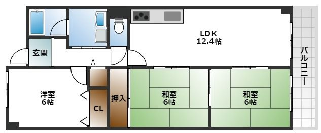 【間取り】 | ジョイフルライフ泉丘