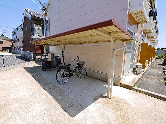レオパレス大陽のその他共用部分|駐輪場です。