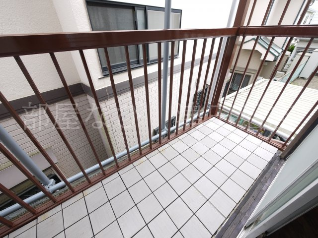 北欧風ヴィンテージリノベ戸建のバルコニー