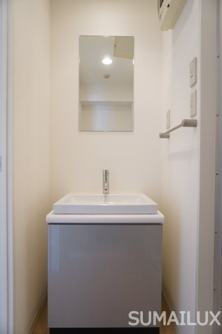 熊本市中央区本荘３丁目の賃貸マンションの洗面所