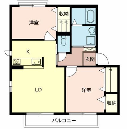 【間取り】 | シャーメゾンキティーA棟