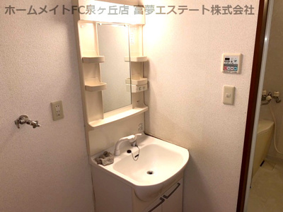 【洗面所】 | シャーメゾンキティーA棟 | ※イメージ　同物件・別号室の写真です