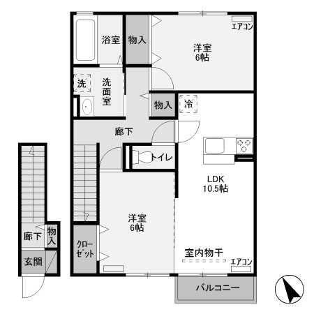 【間取り】 | オペラハウス野中