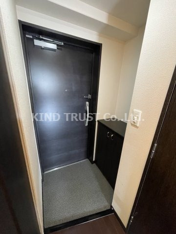 ライジングコート梅田サンライズの玄関|ゆったりとした玄関です