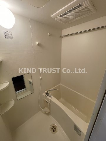 ライジングコート梅田サンライズの浴室|コンパクトで使いやすいお風呂です