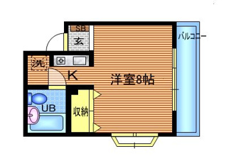 【間取り】 | サンフラワー井口ハイツ