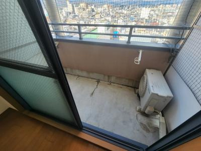 エスポワール聚楽のバルコニー|北向きバルコニー