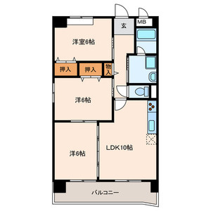 リベルテの間取り|間取り図