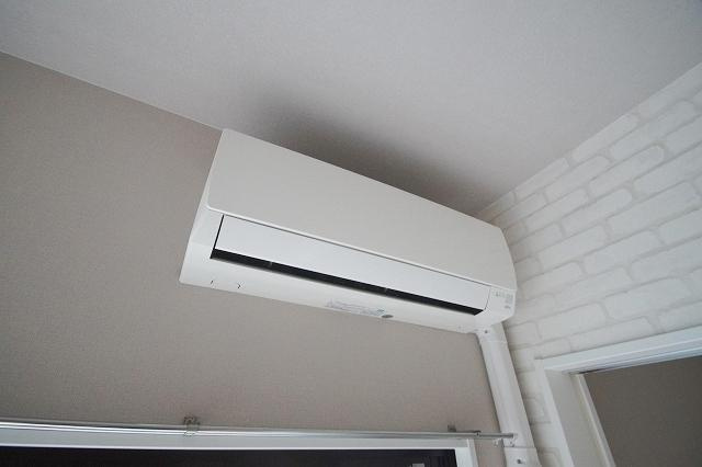 モダンパラッツォ博多rivaⅠのセキュリティ|モダンパラッツォ博多rivaⅠ（1LDK）　エアコン