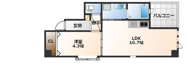 【間取り】 | グランシャリオ千里中央