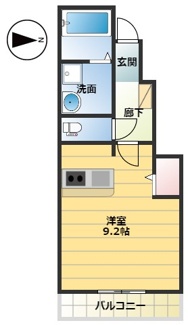 【間取り】 | azave十日市