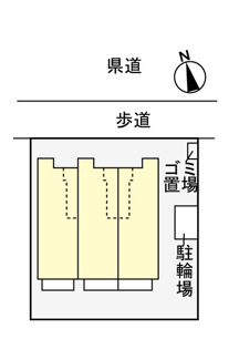 【区画図】 | ソレアードⅡ