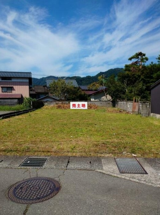 勝山市元町2丁目　土地の外観