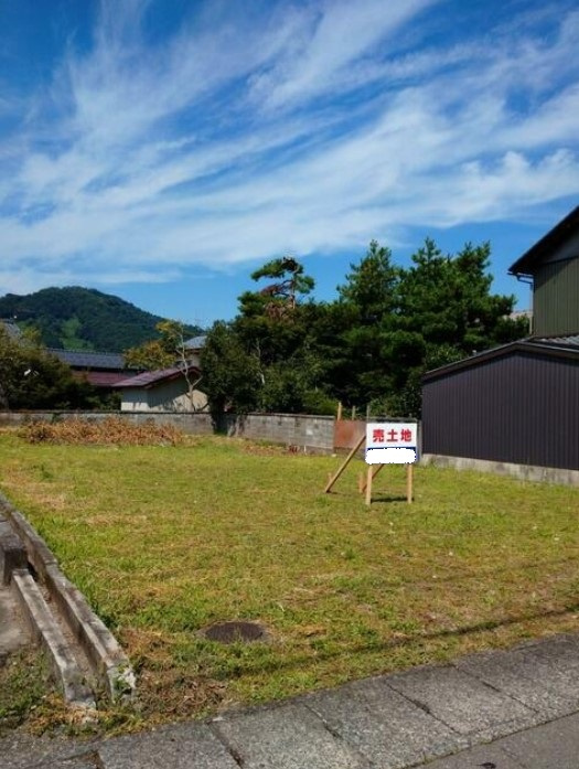 勝山市元町2丁目　土地の外観