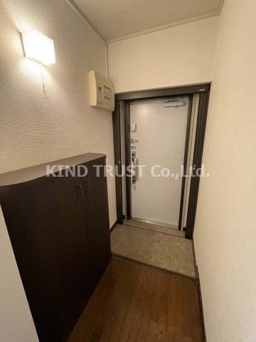 シャルム中津の玄関|シンプルで使いやすい玄関です