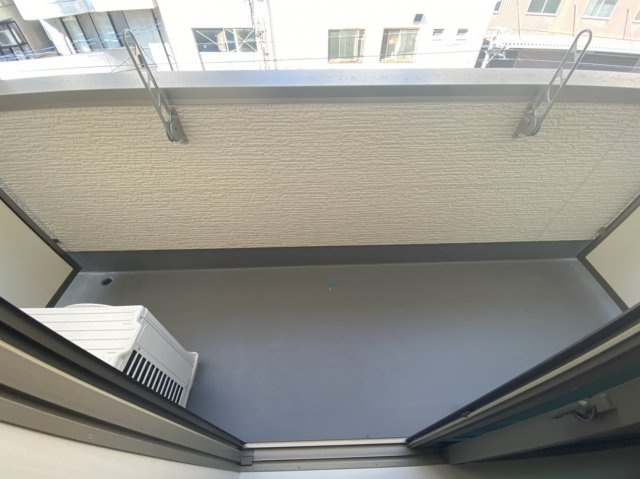 ドリーム フジ 桜川のバルコニー