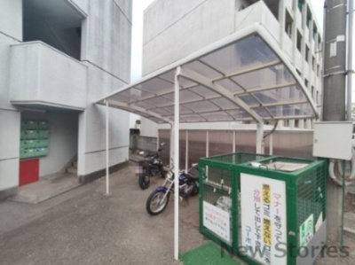 【その他共用部分】 | コーポ明 | バイク置き場！