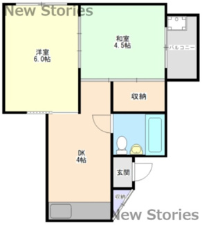 【間取り】 | コーポ明