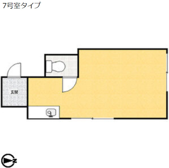 【間取り】 | 東区葵１丁目貸事務所N