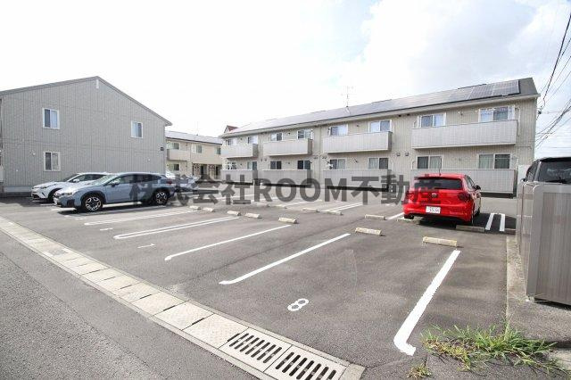 セジュールさくらDGⅡの駐車場|駐車場完備です