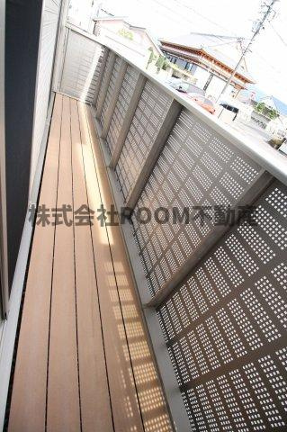 セジュールさくらDGⅡのバルコニー|お洗濯にも便利なバルコニー付き