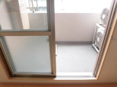 京悠館のバルコニー