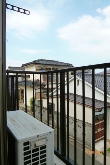アムール松福園Ｃのバルコニー