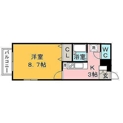 アムール松福園-Cの間取り