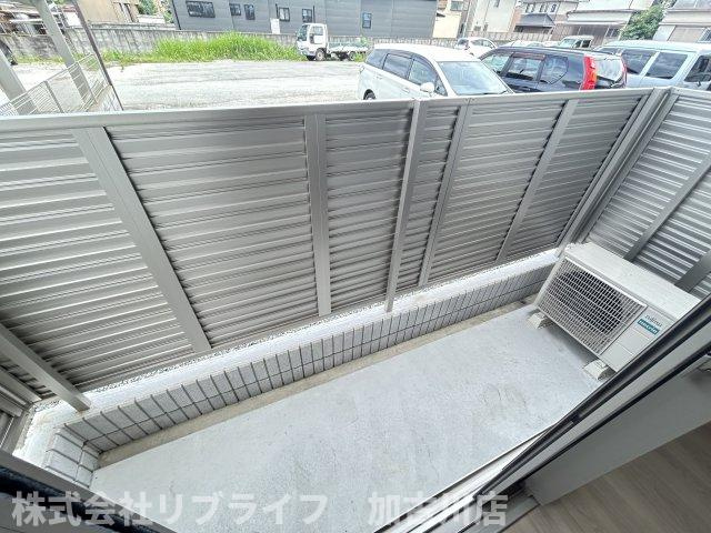 シャーメゾン・シオンのバルコニー