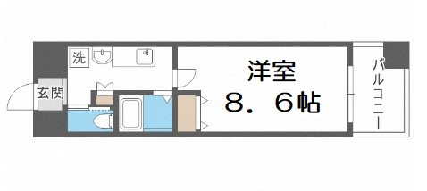 【間取り】 | アドバンス難波ウインズ