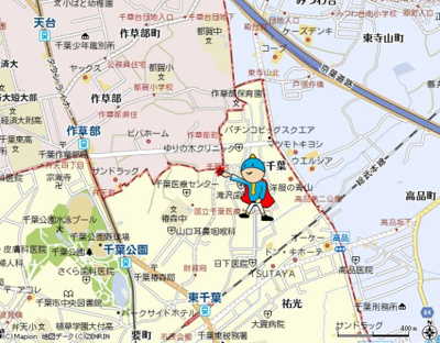 【地図】 | エクセル9 | 案　内　図