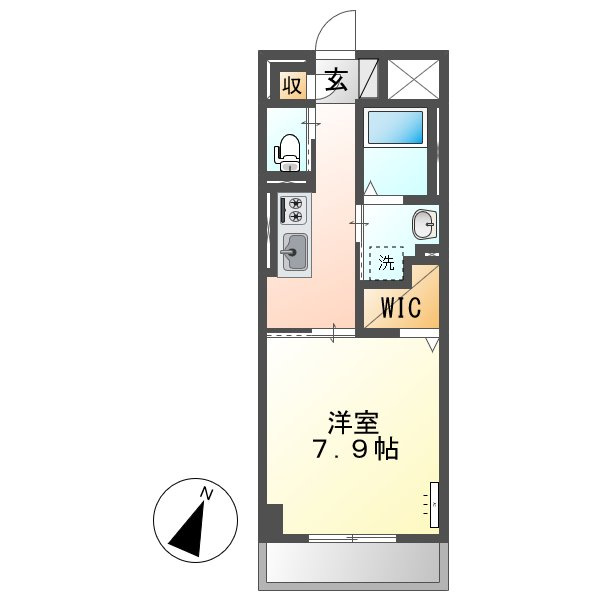 ダイヤモンドＫの間取り