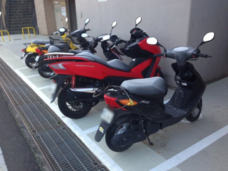 【その他共用部分】 | バイク置場です。