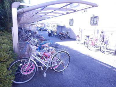 カルム常盤の駐車場|駐輪場