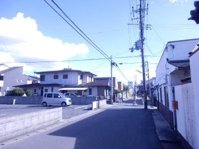 カルム常盤の周辺|前面道路