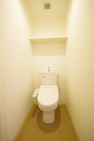熊本市南区田井島２丁目の賃貸マンションのトイレ