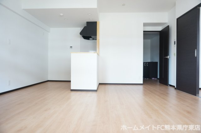 熊本市南区田井島２丁目の賃貸マンションの居間・リビング