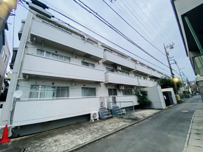 【外観】 | 多摩川ハイツ | 総戸数１７戸、昭和５９年４月築、管理人は巡回勤務につき管理体制良好です♪
